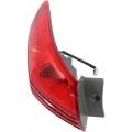 2008, 2009, 2010, 2011, 2012, 2013 Nissan Rogue Quarter Panel -Outer Mounted Tail Light Includes Bulbs / Sockets / Wiring