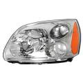 Galant - Lights - Headlight - Mitsubishi -# - 2004-2009 Galant Front Headlight Lens Cover Assembly -Left Driver