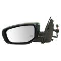 2016 Dodge Dart Mirror New Left Driver Side Electric Heated Mirror Assembly With Signal Light and Puddle Lamp For Rear View Outside Door On 2016 Dodge Dart -Replaces Dealer OEM 6AC751X8AA