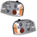 Brand New Nissan Frontier Headlamps Built to OEM Specifications 2001, 2002, 2003, 2004