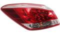 2011, 2012* Nissan Murano Tail Light Lens Assembly Replacement New Driver Side Brake Lamp Lens Rear Stop Light Cover 11, 12* Murano -Replaces Dealer OEM Number 26555-1SX0A, 26555-1SX1B