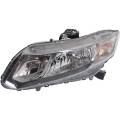 2013* 2014 2015 Civic Front Headlight Lens Cover Assembly -Left Driver