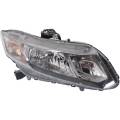 2013* 2014 2015 Civic Front Headlight Lens Cover Assembly -Right Passenger