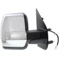2012, 2013, 2014, 2015, 2016, 2017, 2018, 2019, 2020, 2021 Nissan NV 1500, 2500, 3500 Chrome back Side Mirror with Dual Glass New Right Passenger Side Power Operated and Heated Mirror Glass Nissan NV Cargo Van -Replaces Dealer OEM 963011PA9E