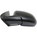 1999, 2000, 2001, 2002 GMC Sierra 1500, 2500, 3500 Side Mirror Textured Housing / Black Smooth Paintable Cover