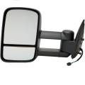 Avalanche 1500, 2500 Extendable Tow Mirror Has Black Textured Housing 03, 04, 05, 06