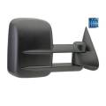 black texture housing  -correct plug-in power heated mirror glass 2003, 2004, 2005, 2006, 2007 GM truck camper tow mirror