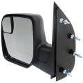 Econoline E-Series Van - Mirror - Side View - Ford -# - 2010-2014 Econoline Van Manual Mirror with Spotter Glass -Left Driver