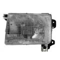 Frontier - Lights - Headlight - Nissan -# - 1998 1999 2000 Frontier Front Headlight Lens Cover Assembly -Left Driver