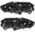 Brand New 04, 05, 06 Highlander SUV Front Lens Covers  Housing Assemblies DOT /SAE Approved -back view (plug and play)