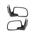 2000-2002 Chevy Tahoe Power Heated Mirror W/ Puddle Chrome -Pair 2000, 2001, 2002 Tahoe