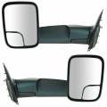 Flip Up Tow Style Mirror Set 02*, 03, 04, 05, 06, 07, 08, 09, 10* Dodge Truck open view