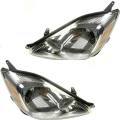 2004-2005 Sienna Front Headlight Lens Cover Assemblies Halogen -Driver and Passenger Set 04, 05 Toyota Sienna Replaces Dealer OEM 81150-AE010, 81110-AE010