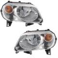 2006-2011 Chevy HHR Front Headlight Lens Cover Assemblies -Driver and Passenger Set