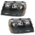 2006-2009 Trailblazer LT Front Headlight Lens Cover Assemblies -Driver and Passenger Set
