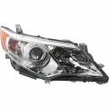 2012 2013 2014 Camry Front Headlight Assembly Chrome -Right Passenger 12, 13, 14 Toyota Camry L, LE, XLE | Including Hybrid