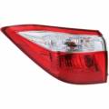 2014, 2015, 2016 Toyota Corolla Tail Light Lens Assembly Replacement New Driver Side Brake Lamp Lens Cover 14, 15, 16 Corolla -Replaces Dealer OEM 81560-02750 