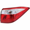 2014, 2015, 2016 Toyota Corolla Tail Light Lens Assembly Replacement New Passenger Side Brake Lamp Lens Cover 14, 15, 16 Toyota Corolla -Replaces Dealer OEM 81560-02750