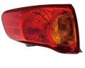 2009, 2010 Toyota Corolla Tail Light Lens Assembly Replacement New Driver Side Brake Lamp Lens Rear Stop Light Cover 09, 10 Corolla North America Built -Replaces Dealer OEM 81560-02460