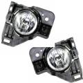 Maxima - Lights - Fog / Driving - Nissan -# - 2009-2014 Maxima Fog Light Driving Lamps With Bracket -Driver and Passenger Set