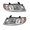 Sentra - Lights - Headlight - Nissan -# - 2000-2001 Sentra Headlights -Driver and Passenger Set