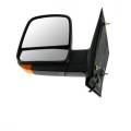 Express Van - Mirror - Side View - Chevy -# - 2008-2017 Express Dual Glass Outside Door Mirror Power Heat Signal -Left Driver