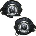 Frontier - Lights - Fog / Driving - Nissan -# - 2005-2009 Frontier with Painted Bumper Front Fog Light Driving Lamp -Driver and Passenger Set