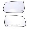2010-2014 Terrain Replacement Mirror Glass With Heat -Driver and Passenger Set 10, 11, 12, 13, 14 GMC Terrain