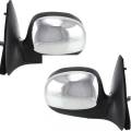 F-Series Pickup - Mirror - Side View - Ford -# - 1997-2002 F-Series Truck Outside Door Mirror Power Chrome -Driver and Passenger Set