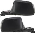 1992-1996 Ford F150 Outside Door Mirrors Manual Black -Driver and Passenger Set