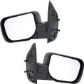 2004-2014 Armada Manual Operated Outside Door  Mirror -Driver and Passenger Set