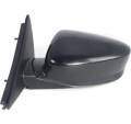2008, 2009, 2010, 2011, 2012 Accord Coupe Replacement Mirror With Smooth Black Paint to Match Housing