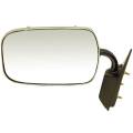 88, 89, 90, 91, 92, 93, 94, 95, 96, 97, 98, 99, 00, 01* GMC Pickup Truck Side View Door Mirror Manual Chrome -Left Driver