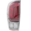 2016 2017 2018 2019 Tacoma Limited Rear Tail Light Brake Lamp Smoked Lens -Left Driver 16, 17, 18, 19 Toyota Tacoma tail light lens cover assembly replacement -Replaces Dealer OEM 81560-04190