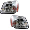2005-2009 Equinox Front Headlight Lens Cover Assemblies -Driver and Passenger Set