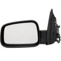 2006, 2007, 2008, 2009, 2010, 2011 HHR Exterior Door Mirror Power Electric Mirror Glass New Replacement Bright Chrome Mirror Chevy HHR Rear View Outside Door HHR -Replaces Dealer OEM 20923831