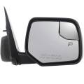 2008, 2009, 2010, 2011 Mariner Side View Door Mirror Power Heat with Blind Spot Glass Textured Mirror Housing -Right Passenger Assembly 08, 09, 10, 11 Mercury Mariner New Electric Exterior Rear View Door Mirror -Replaces Dealer OEM AL8Z-17682-CA