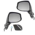 Civic - Mirror - Side View - Honda -# - 2012 2013 Civic Outside Door Mirrors Power Heat Smooth -Driver and Passenger Set
