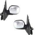 1997-2002 Expedition Side View Door Mirrors Power Heat Chrome -Driver and Passenger Set