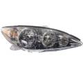 2005-2006 Camry LE XLE Front Headlight -Right Passenger 05, 06 Toyota Camry USA Built -Chrome Trim