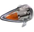 Side View Toyota Camry Headlamp With Chrome Trim Includes Integrated Side Light 05, 06