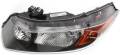Top View of Civic Coupe Replacement Headlight Unit 06-11