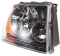 2003, 2004, 2005, 2006 Ford Expedition Headlamp With Black Bezel / Background