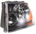 Black Background / Bezel Replacement Headlight Assembly 03, 04, 05, 06 Expedition