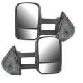2007*-2014* Sierra Trailer Tow Mirrors Extendable Manual -Driver and Passenger Set